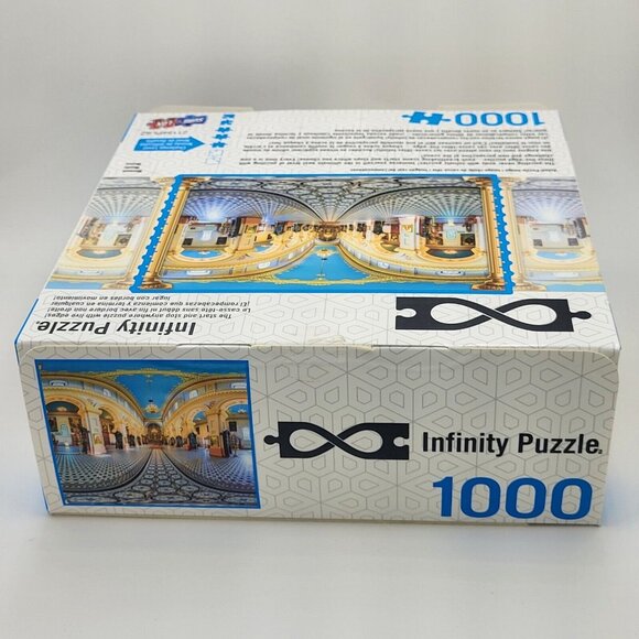 Infinity Puzzle Museum 1000 Piece Jigsaw Puzzle – Sure-Lox Interlocking Puzzle - Picture 7 of 9